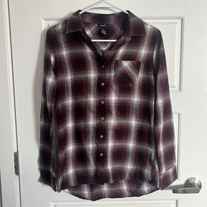Rue 21 Button Up Flannel